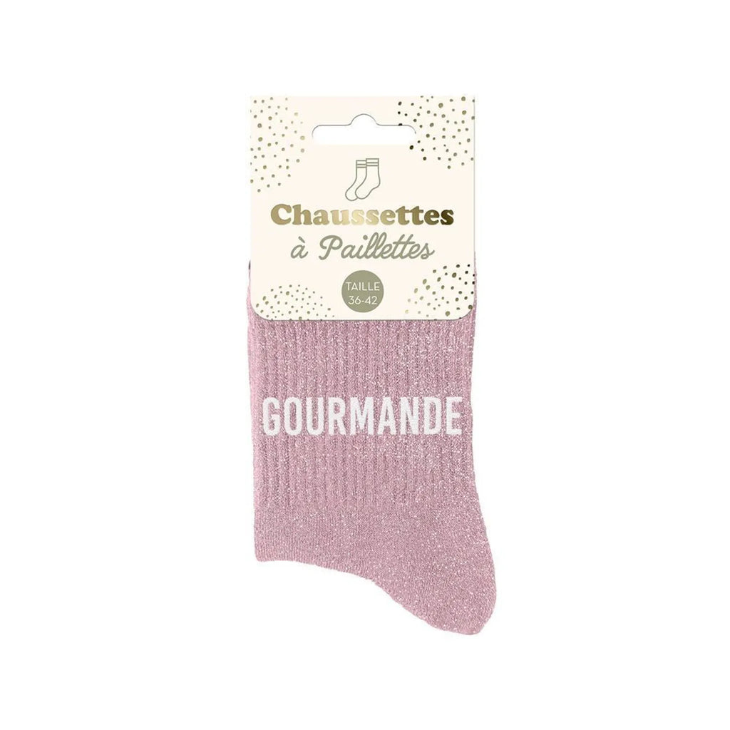 Chaussettes à paillettes - Femme - Taille 36 au 42