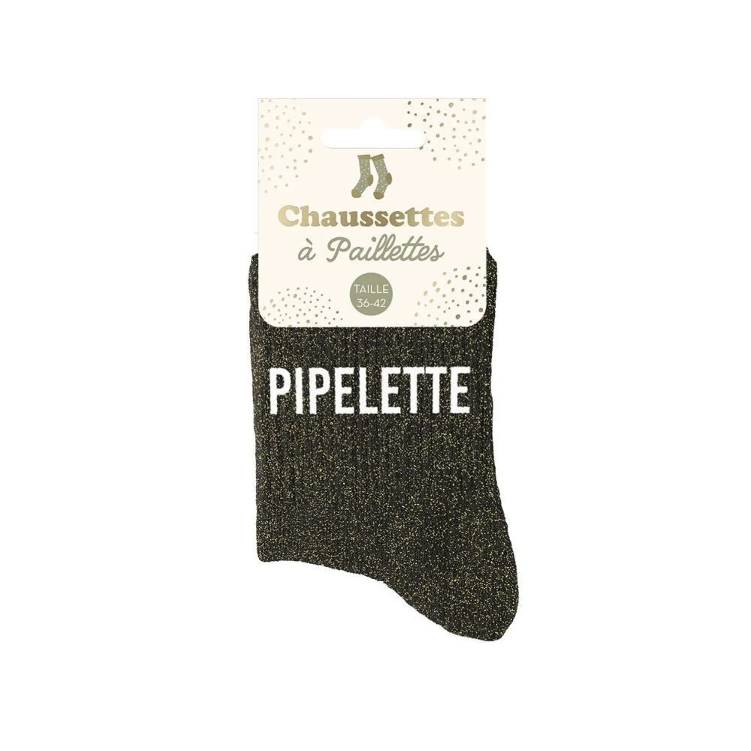 Chaussettes à paillettes - Femme - Taille 36 au 42